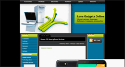 Desktop Screenshot of lovegadgetsonline.com